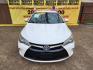 2017 White /Black Toyota Camry SE (4T1BF1FK9HU) with an 2.5L L4 DOHC 16V engine, Automatic 6-Speed transmission, located at 16710 Clay Rd., Houston, TX, 77084, (281) 859-7900, 29.834864, -95.656166 - Photo#0