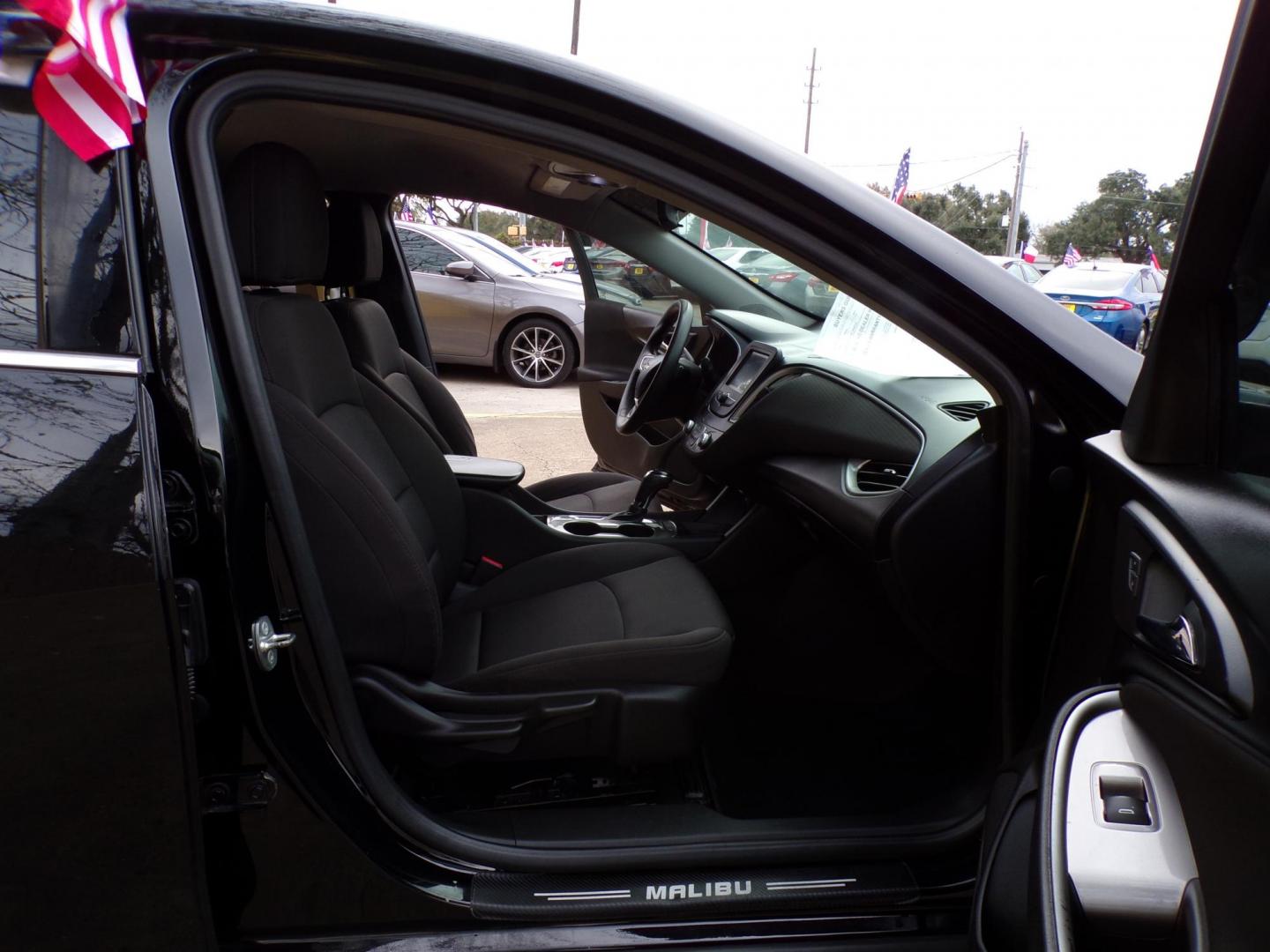 2018 Black /Black Chevrolet Malibu LS (1G1ZB5ST2JF) with an 1.5L L4 DOHC 16V engine, 6A transmission, located at 16710 Clay Rd., Houston, TX, 77084, (281) 859-7900, 29.834864, -95.656166 - Photo#12