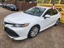 2019 White /Gray Toyota Camry LE (4T1B11HK2KU) with an 2.5L L4 DOHC 16V engine, 8A transmission, located at 16710 Clay Rd., Houston, TX, 77084, (281) 859-7900, 29.834864, -95.656166 - Photo#1