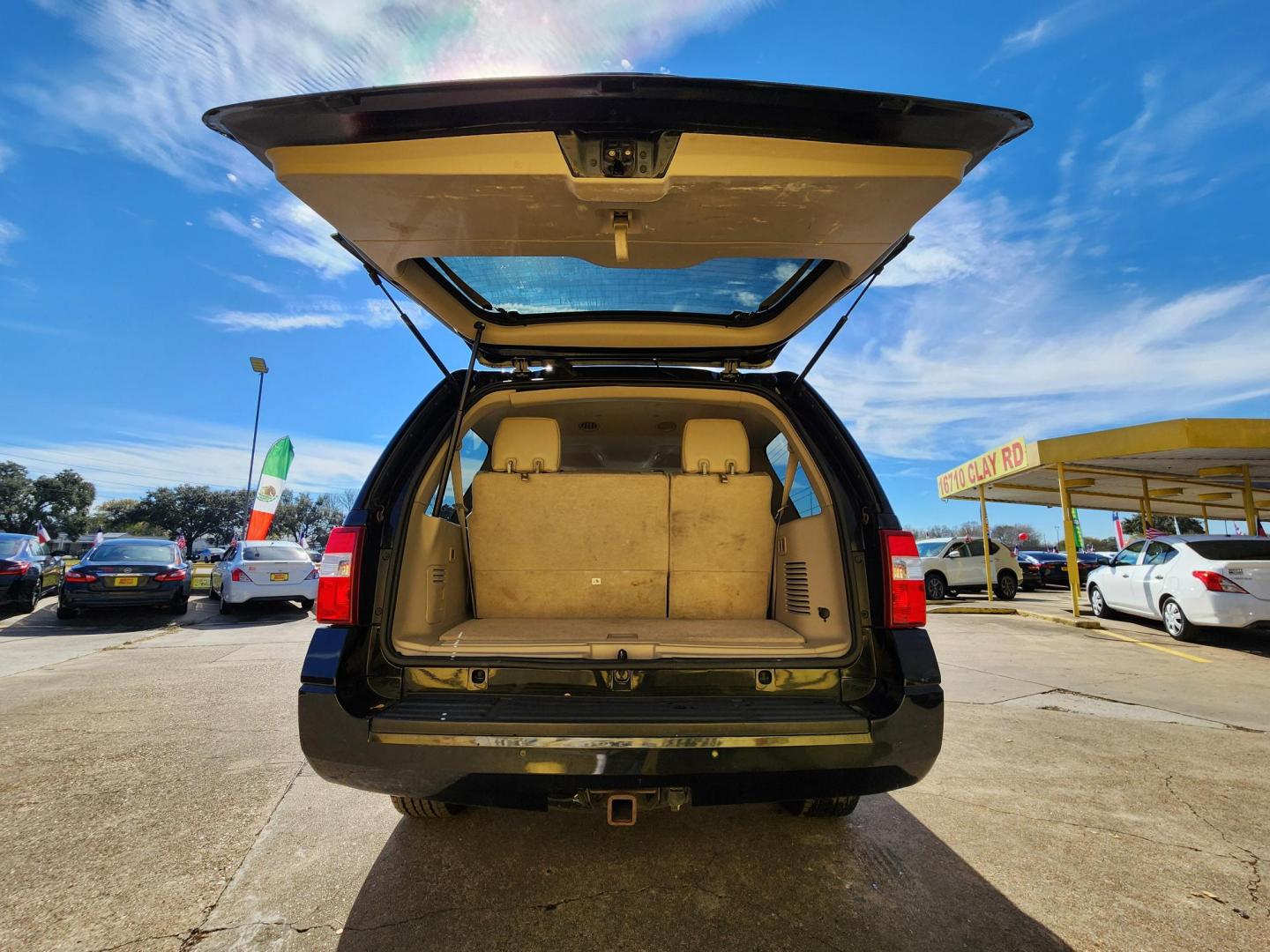 2014 Black /Tan Ford Expedition Limited 2WD (1FMJU1K58EE) with an 5.4L V8 SOHC 16V FFV engine, 6-Speed Automatic transmission, located at 16710 Clay Rd., Houston, TX, 77084, (281) 859-7900, 29.834864, -95.656166 - Photo#15