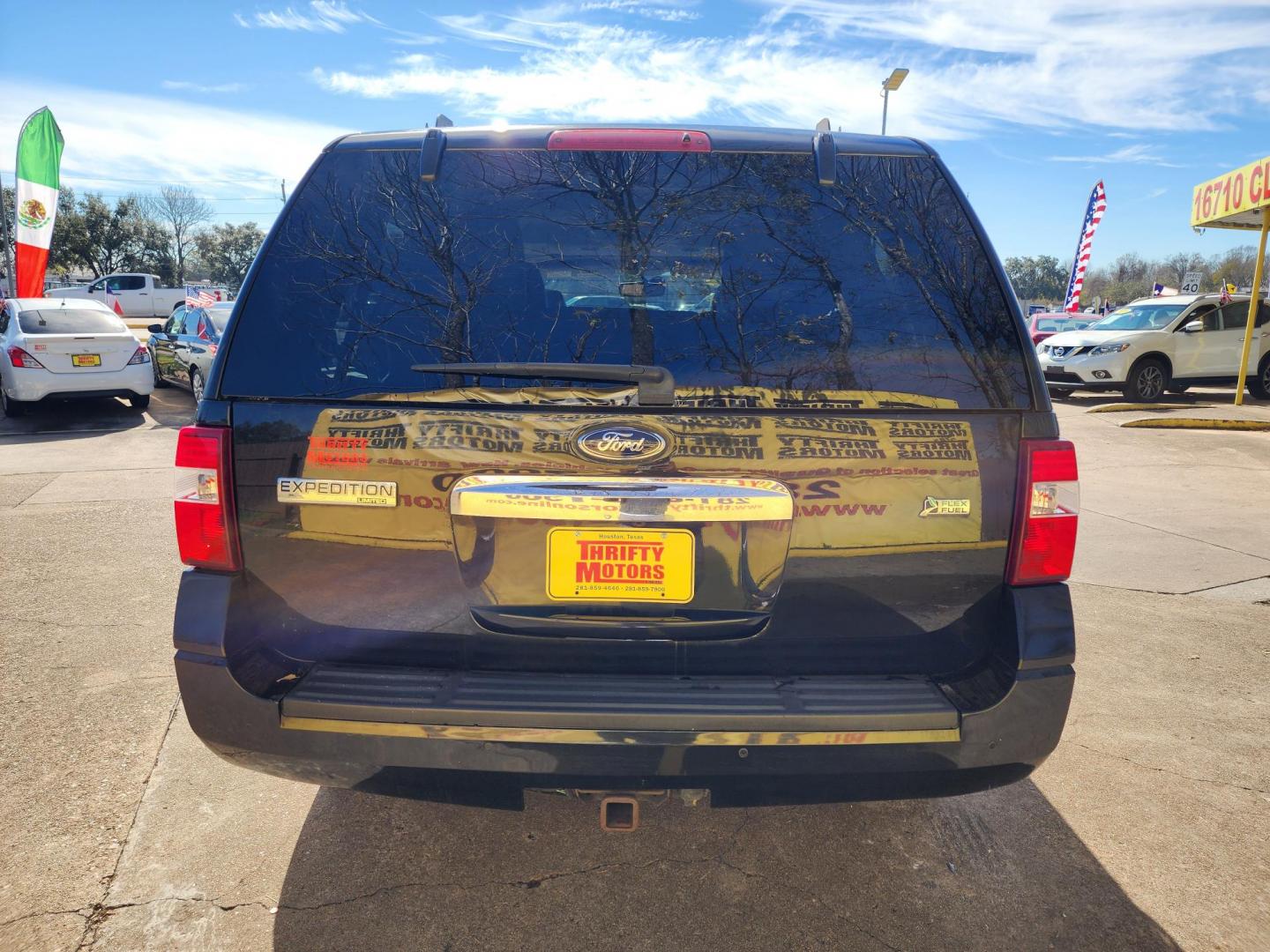 2014 Black /Tan Ford Expedition Limited 2WD (1FMJU1K58EE) with an 5.4L V8 SOHC 16V FFV engine, 6-Speed Automatic transmission, located at 16710 Clay Rd., Houston, TX, 77084, (281) 859-7900, 29.834864, -95.656166 - Photo#5