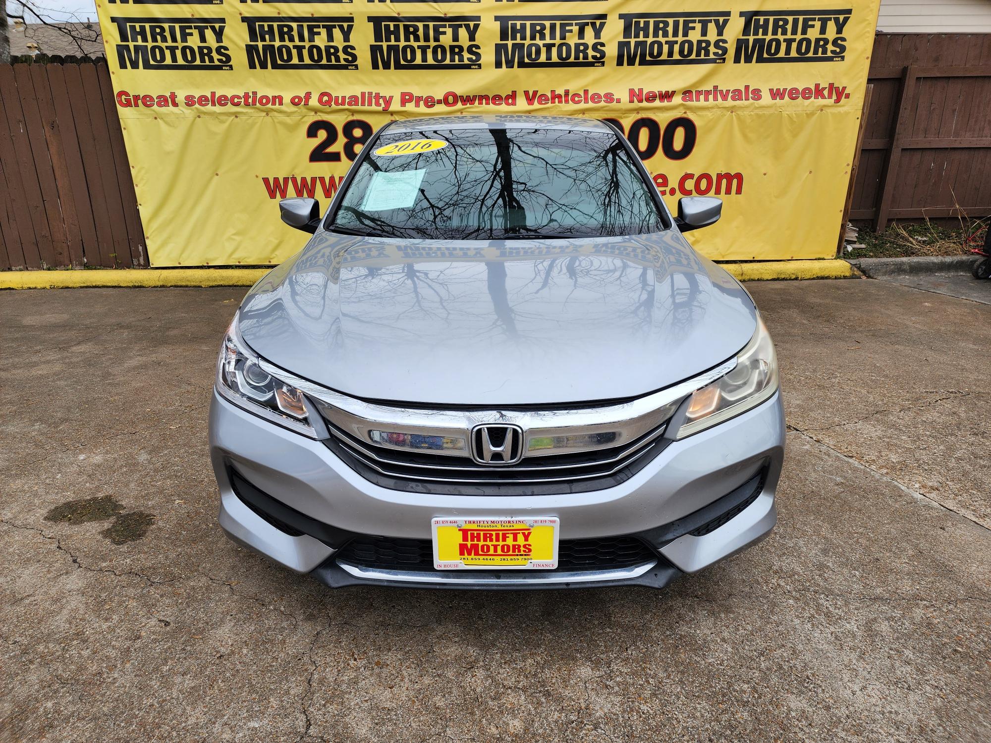 photo of 2016 Honda Accord LX Sedan CVT