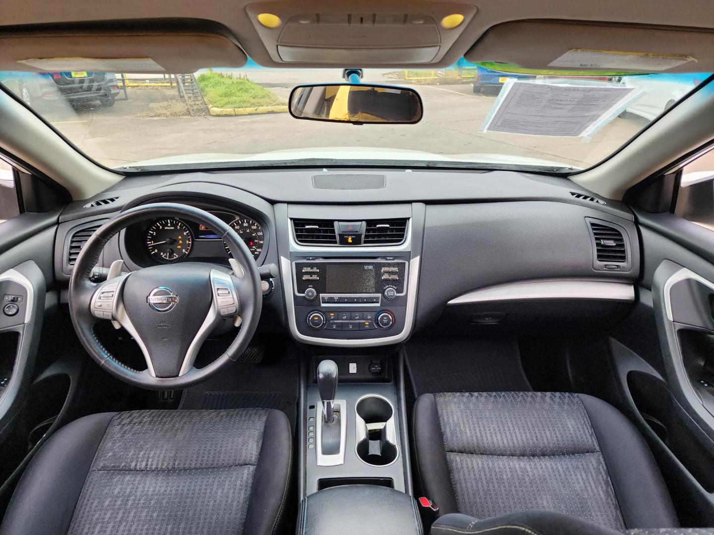 2017 White /Gray Nissan Altima 2.5 S (1N4AL3AP5HC) with an 2.5L L4 DOHC 16V engine, CVT transmission, located at 16710 Clay Rd., Houston, TX, 77084, (281) 859-7900, 29.834864, -95.656166 - Photo#12