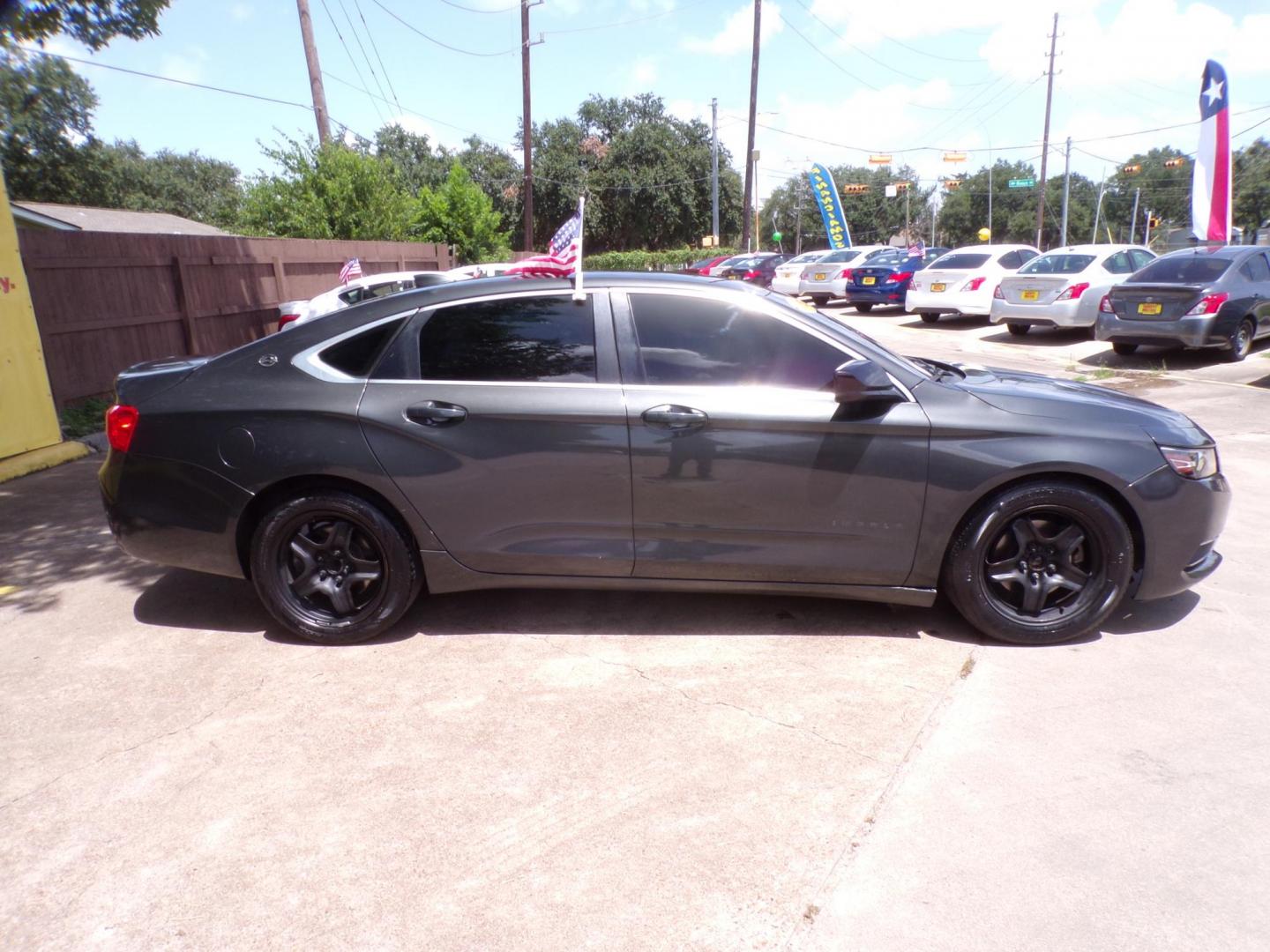 2015 /Gray Chevrolet Impala LS Fleet (1G11X5SL1FU) with an 2.5L L4 DOHC 16V engine, 6A transmission, located at 16710 Clay Rd., Houston, TX, 77084, (281) 859-7900, 29.834864, -95.656166 - Photo#1