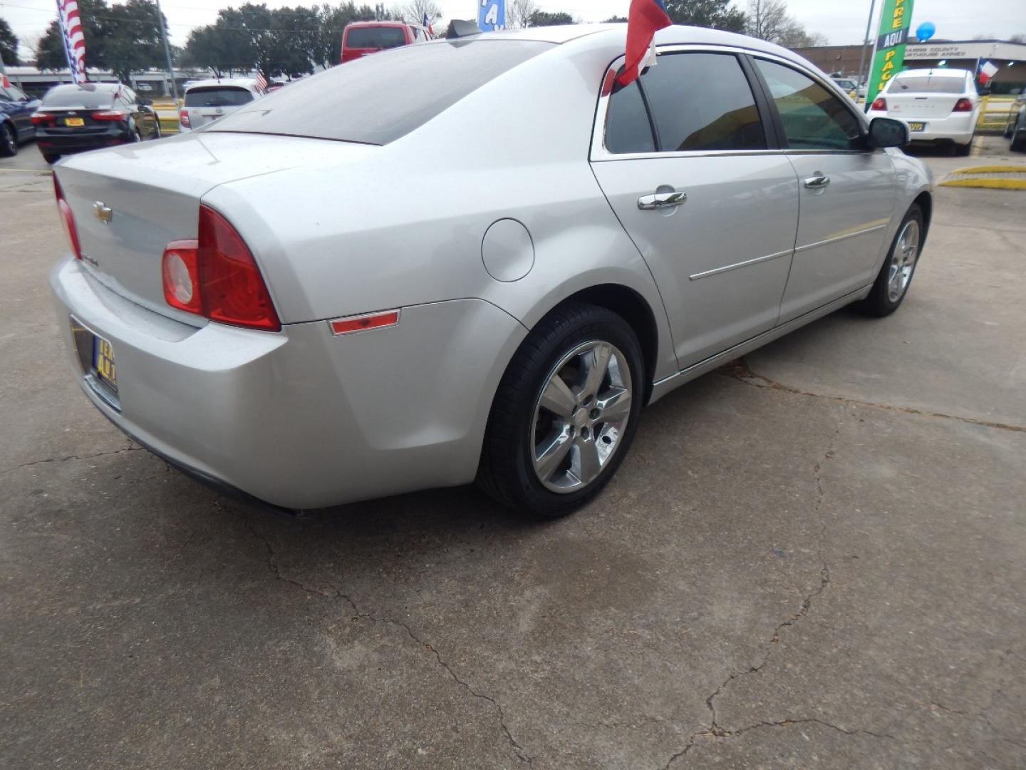 2012 Gray Chevrolet Malibu 2LT (1G1ZD5EU6CF) with an 2.4L L4 DOHC 16V FFV engine, 6-Speed Automatic transmission, located at 16710 Clay Rd., Houston, TX, 77084, (281) 859-7900, 29.834864, -95.656166 - Low Down. Low Payments - Photo#4