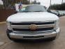 2012 White Chevrolet Silverado 1500 Work Truck Ext. Cab 4WD (1GCRKPEA6CZ) with an 4.8L V8 OHV 16V engine, 4-Speed Automatic transmission, located at 16710 Clay Rd., Houston, TX, 77084, (281) 859-7900, 29.834864, -95.656166 - Photo#2