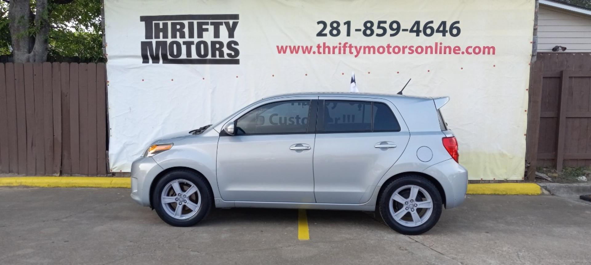 2013 Gray Scion xD 5-Door Hatchback 4-Spd AT (JTKKUPB45D1) with an 1.8L L4 DOHC16V engine, 4-Speed Automatic transmission, located at 16710 Clay Rd., Houston, TX, 77084, (281) 859-7900, 29.834864, -95.656166 - Photo#0