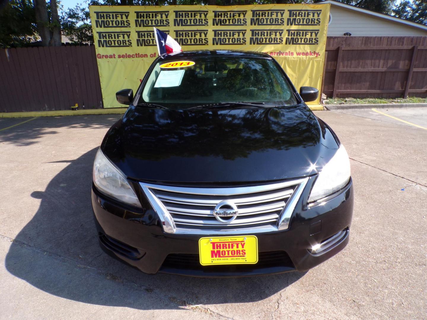 2015 Black Nissan Sentra (3N1AB7AP3DL) with an 1.8L I4 1.8L I4 engine, Manual 6-Speed transmission, located at 16710 Clay Rd., Houston, TX, 77084, (281) 859-7900, 29.834864, -95.656166 - Low Down. Low Payments. - Photo#2