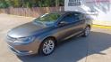 2015 Gray Chrysler 200 Limited (1C3CCCAB5FN) with an 2.4L L4 DOHC 16V engine, 9-Speed Automatic transmission, located at 16710 Clay Rd., Houston, TX, 77084, (281) 859-7900, 29.834864, -95.656166 - Low Down. Low Payments. - Photo#2