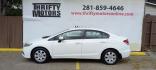 2015 White Honda Civic LX Sedan CVT (2HGFB2F56FH) with an 1.8L L4 SOHC 16V engine, Continuously Variable Transmission transmission, located at 16710 Clay Rd., Houston, TX, 77084, (281) 859-7900, 29.834864, -95.656166 - Low Down. Low Payments. - Photo#0