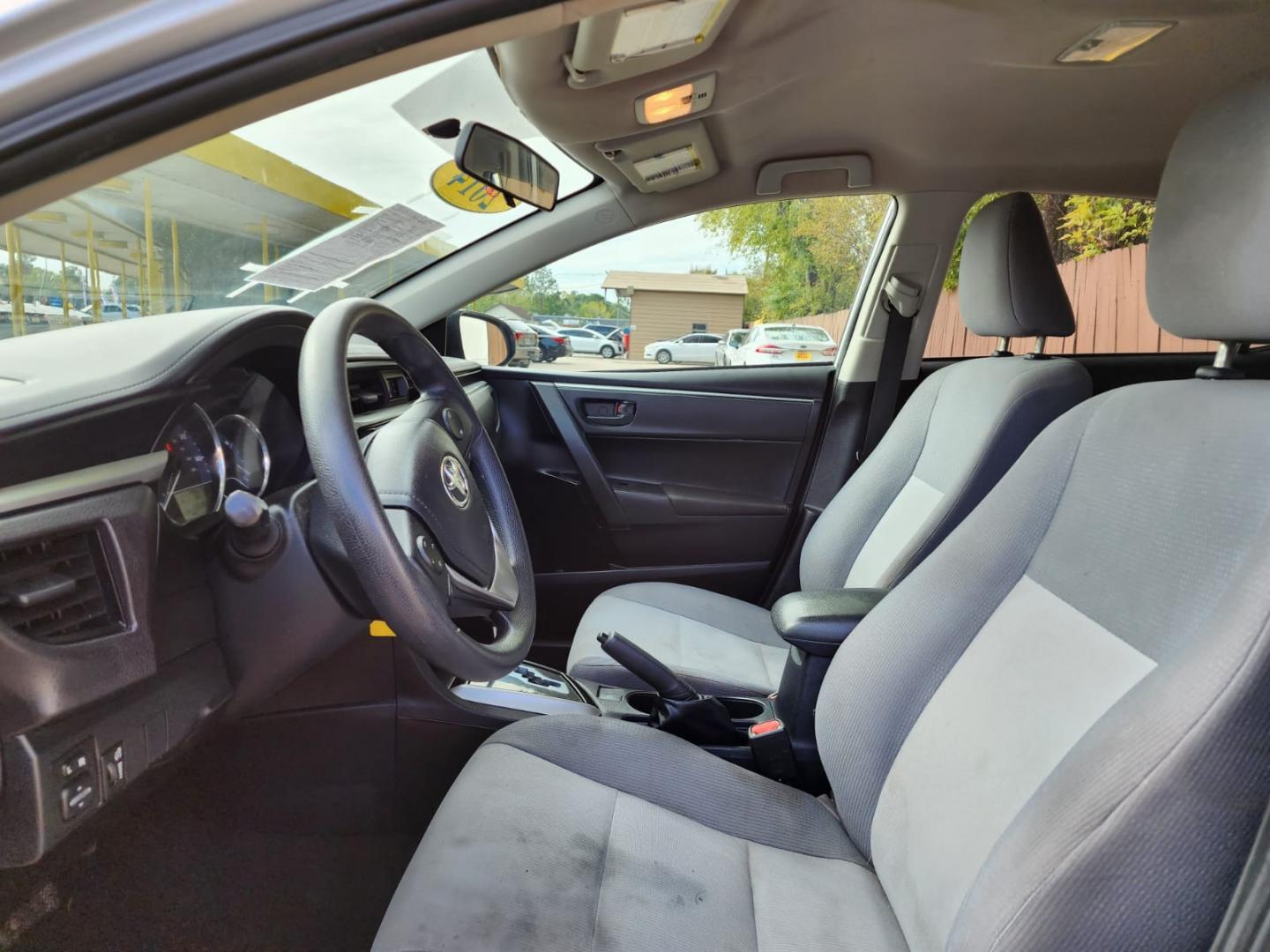 2014 Gray Toyota Corolla L 4-Speed AT (2T1BURHE5EC) with an 1.8L L4 DOHC 16V engine, 4-Speed Automatic transmission, located at 16710 Clay Rd., Houston, TX, 77084, (281) 859-7900, 29.834864, -95.656166 - Low Down. Low Payments. - Photo#5