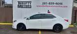 2016 White Toyota Corolla L 4-Speed AT (2T1BURHE7GC) with an 1.8L L4 DOHC 16V engine, 4A transmission, located at 16710 Clay Rd., Houston, TX, 77084, (281) 859-7900, 29.834864, -95.656166 - Low Down. Low Payments. - Photo#0