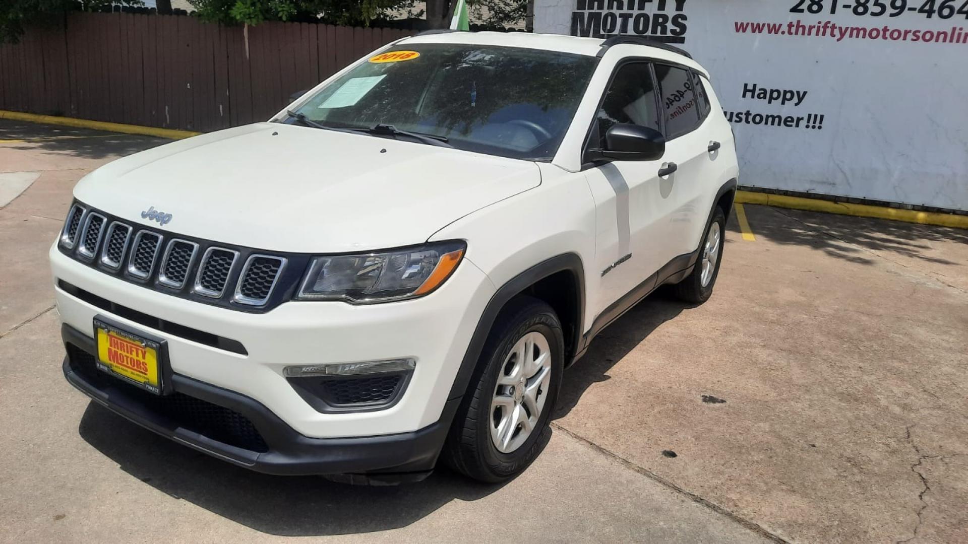 2018 Jeep Compass Sport FWD (3C4NJCAB2JT) with an 2.4L L4 DOHC 16V engine, located at 16710 Clay Rd., Houston, TX, 77084, (281) 859-7900, 29.834864, -95.656166 - Photo#7