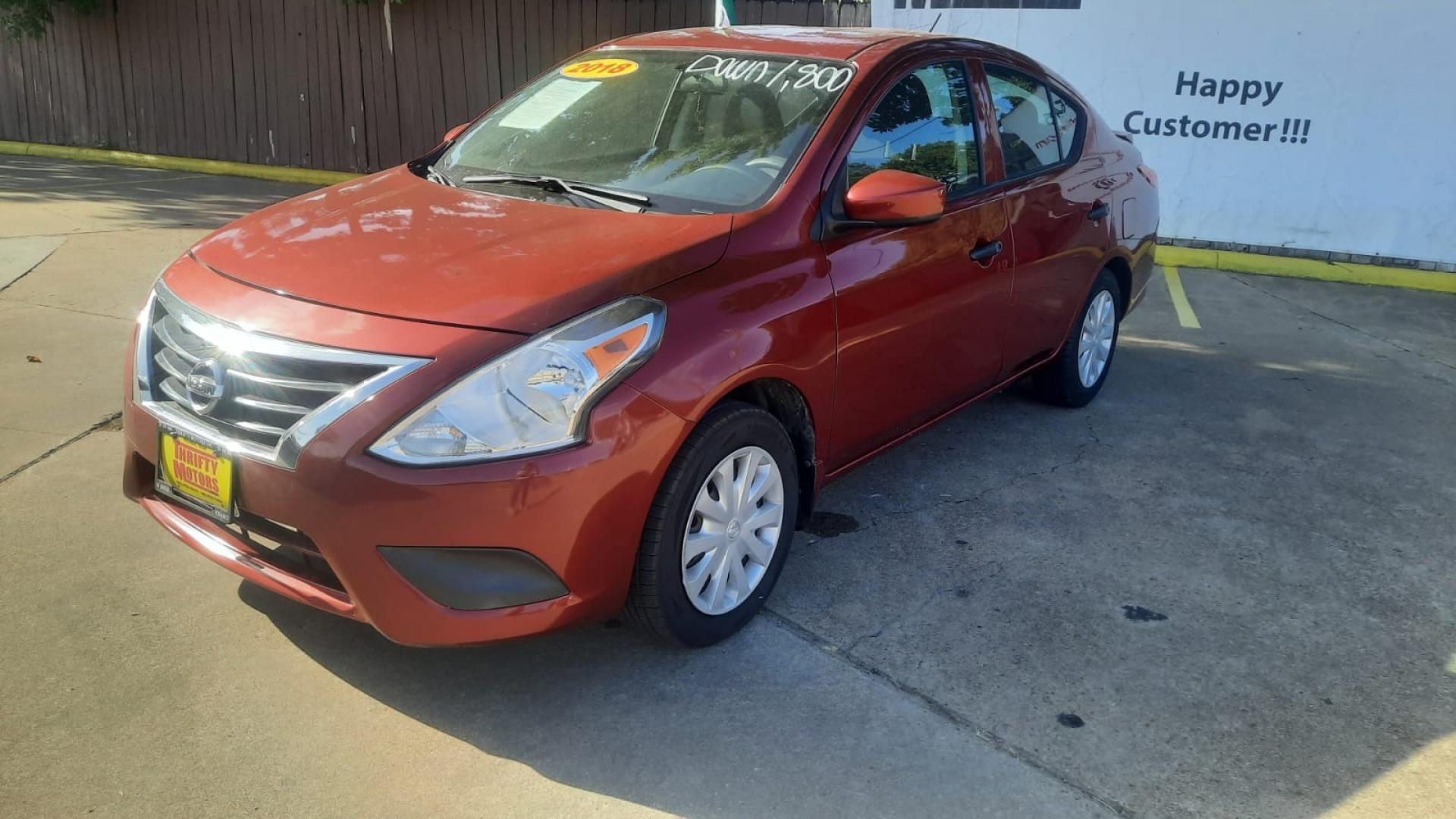 2018 Nissan Versa 1.6 SL Sedan (3N1CN7APXJL) with an 1.6L L4 DOHC 16V engine, CVT transmission, located at 16710 Clay Rd., Houston, TX, 77084, (281) 859-7900, 29.834864, -95.656166 - Photo#7