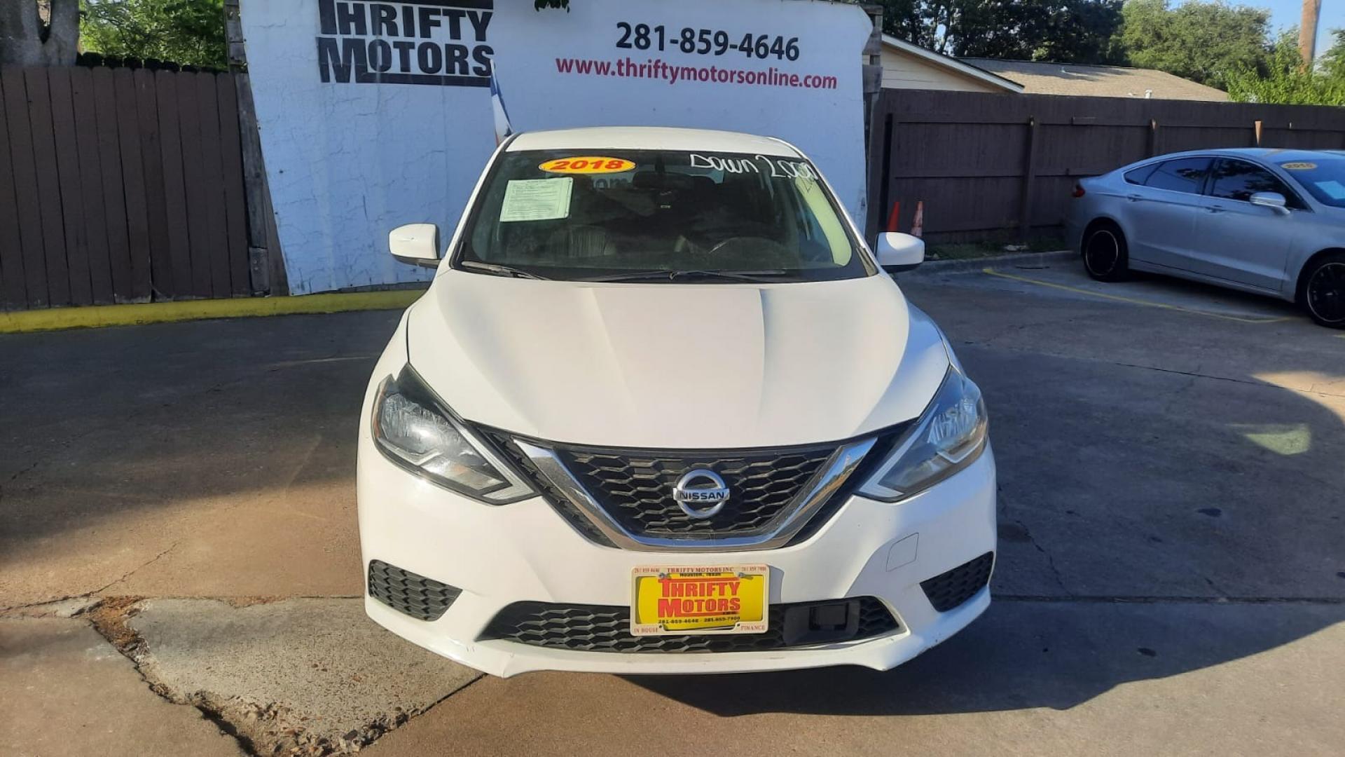 2018 Nissan Sentra S CVT (3N1AB7AP3JY) with an 1.8L L4 SFI DOHC 16V engine, CVT transmission, located at 16710 Clay Rd., Houston, TX, 77084, (281) 859-7900, 29.834864, -95.656166 - Photo#8