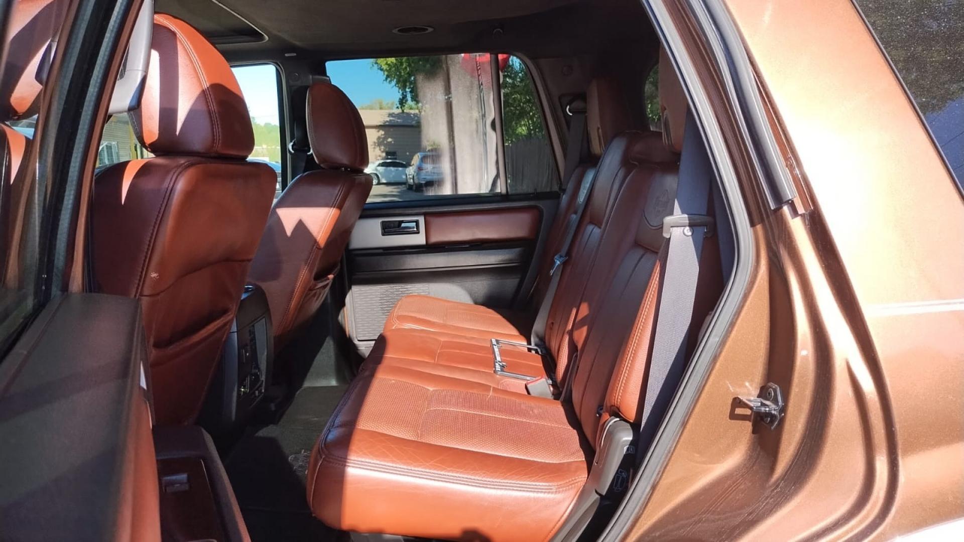 2012 Ford Expedition King Ranch 2WD (1FMJU1H57CE) with an 5.4L V8 SOHC 16V FFV engine, 6-Speed Automatic transmission, located at 16710 Clay Rd., Houston, TX, 77084, (281) 859-7900, 29.834864, -95.656166 - Photo#2