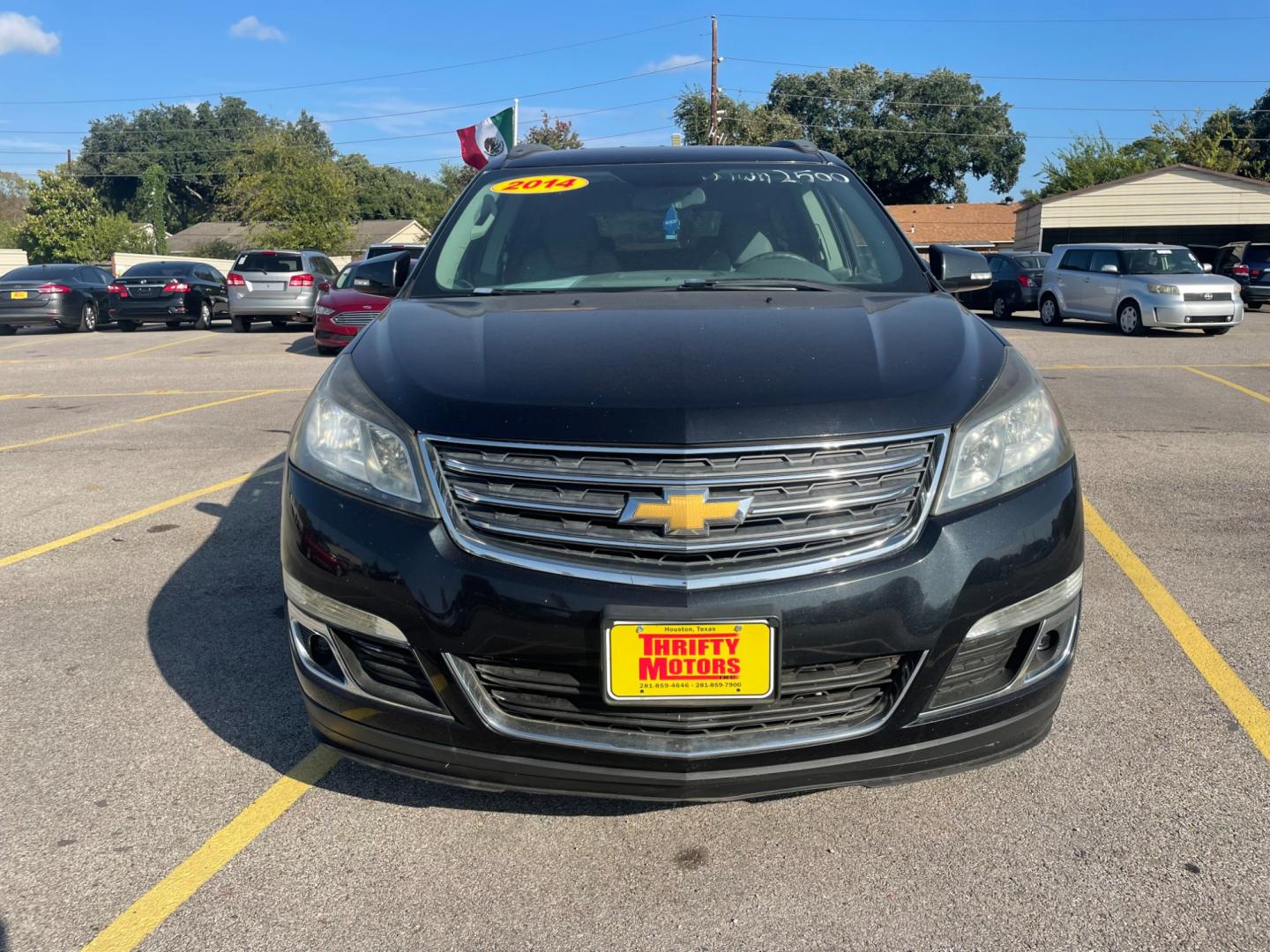 2014 Chevrolet Traverse 1LT FWD (1GNKRGKD7EJ) with an 3.6L V6 DOHC 24V engine, 6-Speed Automatic transmission, located at 16710 Clay Rd., Houston, TX, 77084, (281) 859-7900, 29.834864, -95.656166 - Photo#1