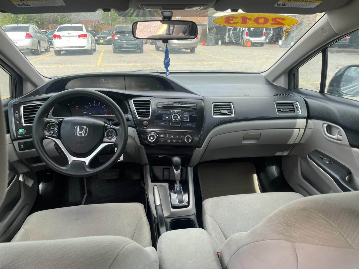 2013 Honda Civic LX Sedan 5-Speed AT (2HGFB2F54DH) with an 1.8L L4 SOHC 16V engine, 5-Speed Automatic transmission, located at 16710 Clay Rd., Houston, TX, 77084, (281) 859-7900, 29.834864, -95.656166 - Photo#8