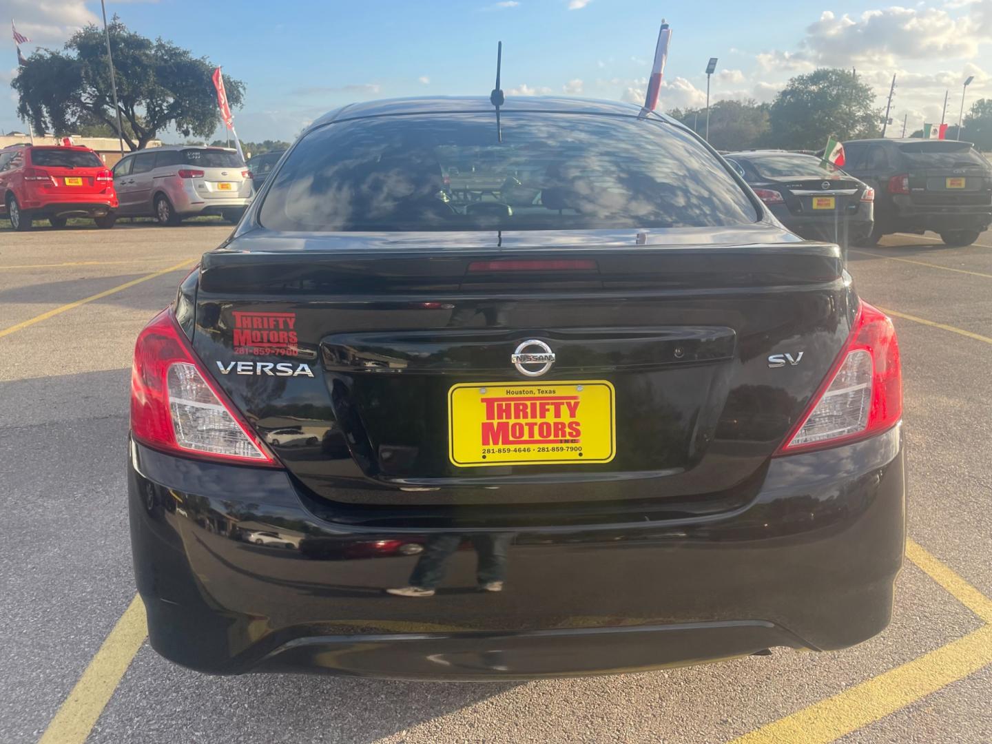 2018 Nissan Versa 1.6 SL Sedan (3N1CN7AP3JL) with an 1.6L L4 DOHC 16V engine, CVT transmission, located at 16710 Clay Rd., Houston, TX, 77084, (281) 859-7900, 29.834864, -95.656166 - Photo#2