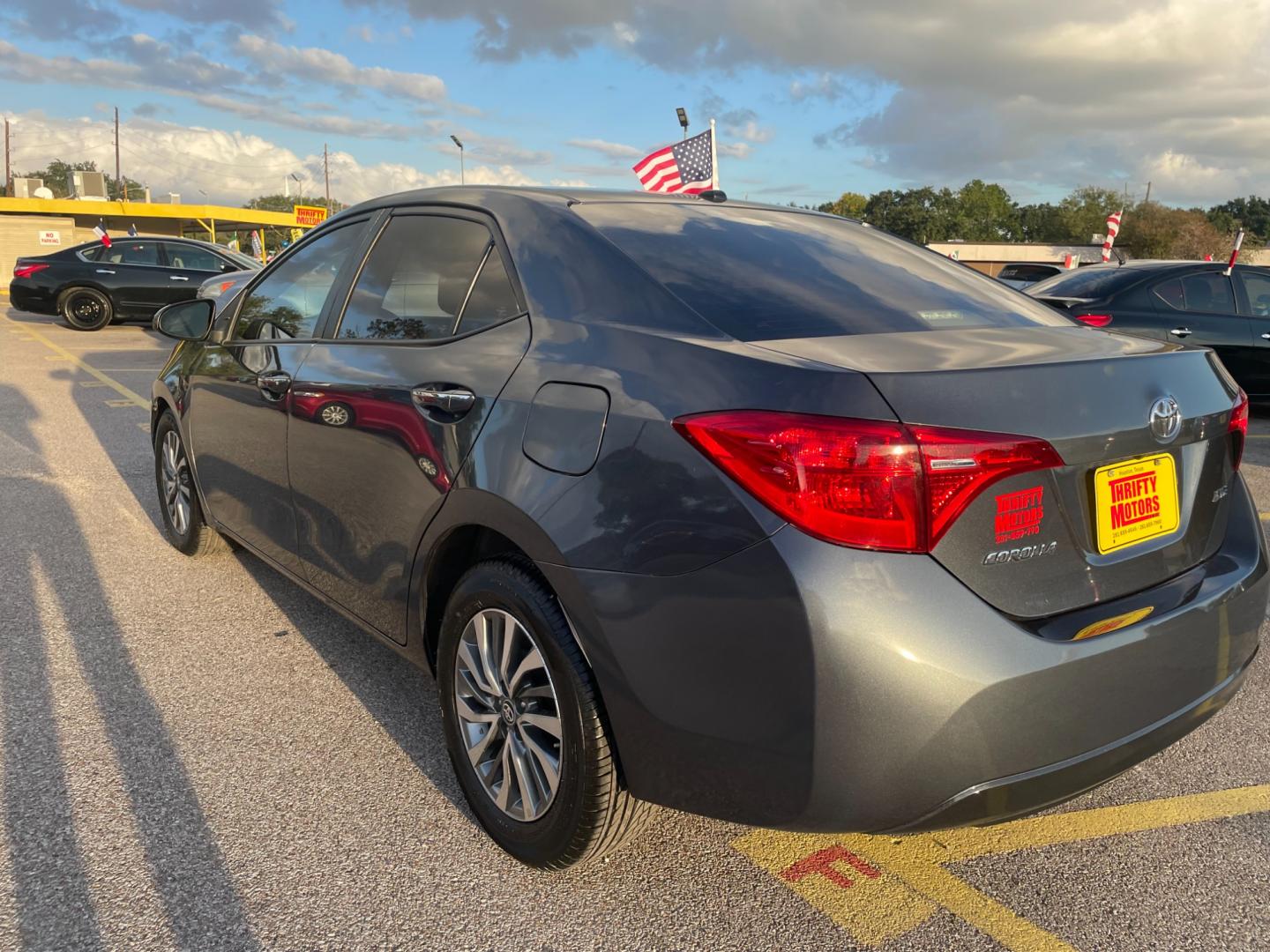 2018 Toyota Corolla XLE CVT (2T1BURHEXJC) with an 1.8L L4 DOHC 16V engine, CVT transmission, located at 16710 Clay Rd., Houston, TX, 77084, (281) 859-7900, 29.834864, -95.656166 - Photo#8