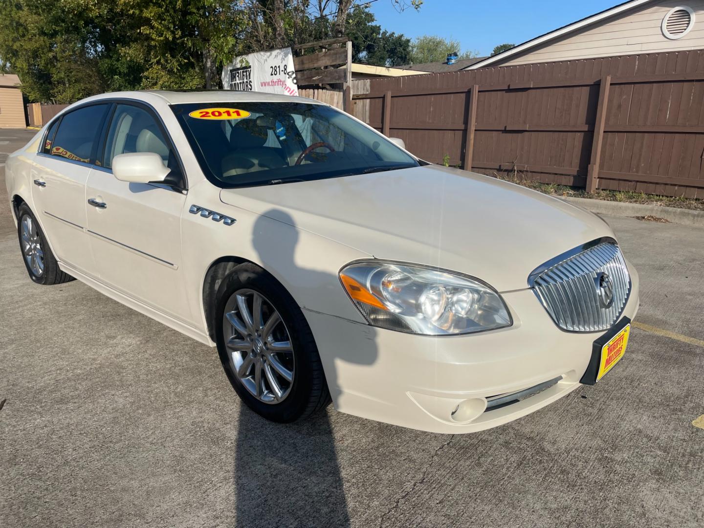 2011 Buick Lucerne Super (1G4HK5ES7BU) with an 4.6L V8 DOHC 32V engine, 4-Speed Automatic transmission, located at 16710 Clay Rd., Houston, TX, 77084, (281) 859-7900, 29.834864, -95.656166 - Photo#2