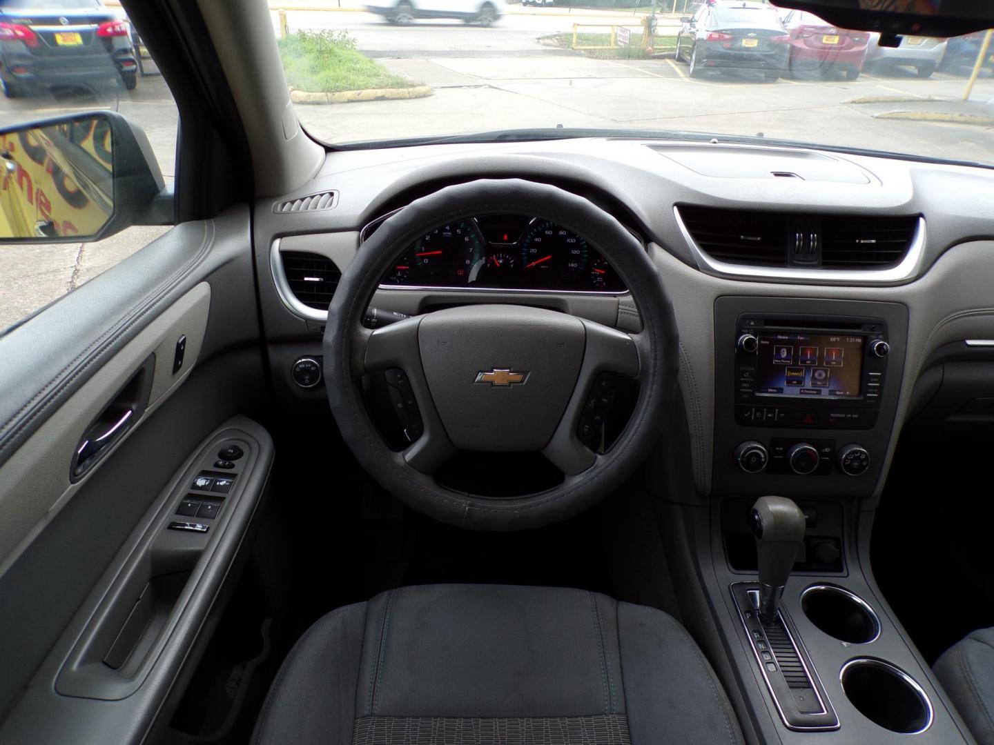 2015 Gray /Gray Chevrolet Traverse (1GNKRFED3FJ) , located at 16710 Clay Rd., Houston, TX, 77084, (281) 859-7900, 29.834864, -95.656166 - Photo#8